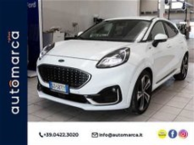 Ford Puma 1.0 EcoBoost 125 CV S&S aut. ST-Line Vignale del 2021 usata a Silea