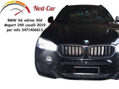 Usato 2019 BMW X6 3.0 Diesel 249 CV (37.500 €)