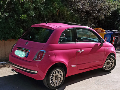 Fiat 500 rosa edizione limitata barbie (so pink)