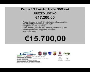 Usato 2020 Fiat Panda 4x4 0.9 LPG_Hybrid 84 CV (13.800 €)