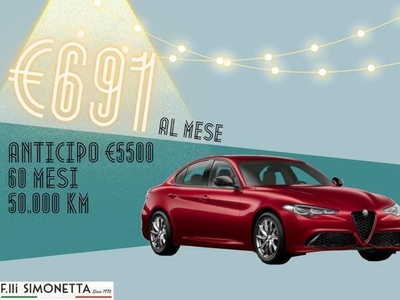 Usato 2024 Alfa Romeo Giulia 2.1 Diesel 160 CV (691 €)