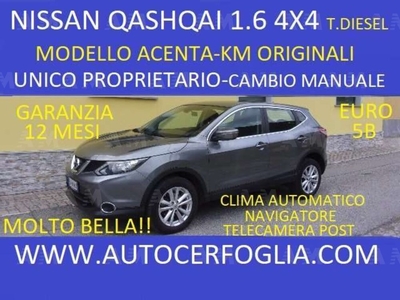 Nissan Qashqai 1.6 dCi 4WD Acenta usato