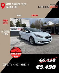 Kia cee'd Sport Wagon 1.6 CRDi 110 CV SW Active usato