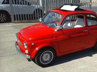 500 abarth 595 del 1966e una f,interamente restaur