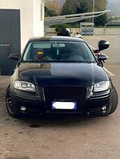 Audi A3 2.0 tdi 220 cavalli con impianto stereo