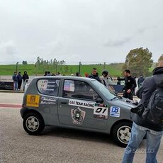 Fiat 600 per slalom pista rally gara