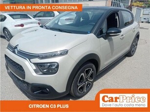 Citroen C3 1.2 puretech Plus s&s 83cv nuovo