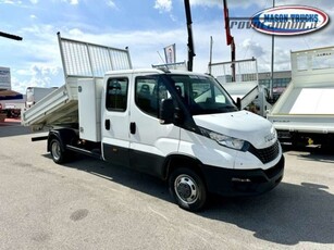 IVECO DAILY 35c160 DOPPIA CABINA, ribaltabile + cassetta, 2021, km 33.500