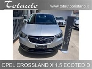 Opel Crossland X 1.5 ECOTEC D 102 CV Start&Stop Advance del 2018 usata a Ghilarza