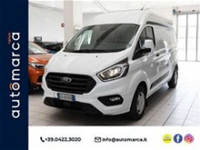 Ford Transit Custom Furgone 300 2.0 EcoBlue 130 PL-DC Furgone Titanium del 2020 usata a Silea