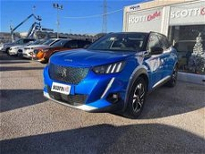 Peugeot 2008 motore elettrico 136 CV GT Line del 2020 usata a Livorno