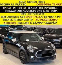 MINI COOPER D AUT NAVI LED RETROCAMERA UNICA