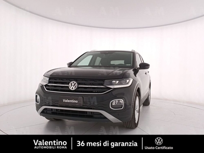 Volkswagen T-Cross 1.0 TSI 115 CV DSG Advanced BMT del 2020 usata a Roma