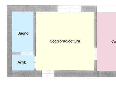 Bilocale a Merano, 1 bagno, 35 m², 4° piano, classe energetica G