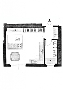 Monolocale in VIA TONALE, Cantù, 1 bagno, posto auto, 33 m², 1° piano