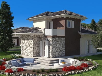 Villa in Via S.Rocco, Passirano, 4 locali, 2 bagni, giardino privato