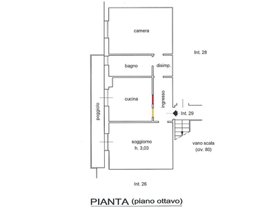 Quadrilocale in Vendita a Genova, zona Marassi, 43'500€, 70 m²