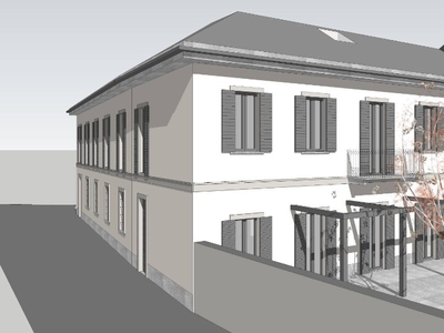 Quadrilocale in Via Sant'Imerio, Varese, 3 bagni, con box, 175 m²