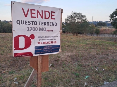 Terreno edificabile in Vendita a Benevento, 48'000€, 1700 m²