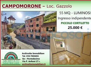 Appartamento Trilocale da ristrutturare, in vendita in Strada Provinciale Dei Piani Di Praglia, Campomorone