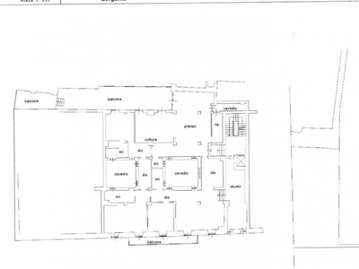 Appartamento a Bergamo, 5 locali, 3 bagni, 320 m², 1° piano, terrazzo