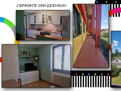 Trilocale a Capriate San Gervasio, 1 bagno, giardino in comune, 90 m²