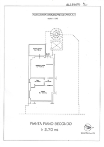 Bilocale a Fermo, 1 bagno, posto auto, 45 m², 2° piano, terrazzo