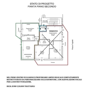 Piazza Palmiro Togliatti Scandicci centro bilocale 0mq
