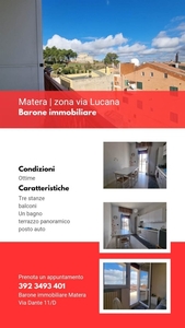 Quadrilocale a Matera, 1 bagno, posto auto, arredato, 90 m², 3° piano