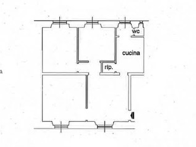 Appartamento in Vendita a Genova, 27'788€, 84 m²