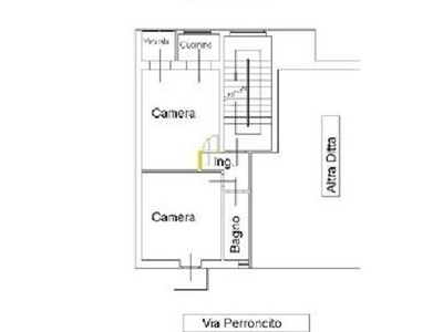 Quadrilocale in Vendita a Torino, 45'750€, 53 m²