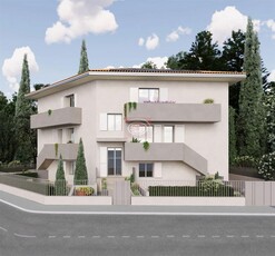 SAN MAURO PASCOLI (TC1026b): trilocale con ingresso indipendente garage, tavernetta e giardino.