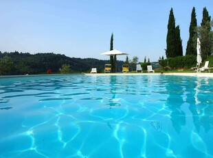 Appartamento in villa con Wifi, piscina, Tv, patio, vista panoramica, vicino San Gimignano