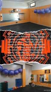Sala 40 mq per studio Personal Trainer o altro