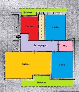 Appartamento in Via Pende - Casamassima