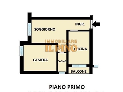 Bilocale in Vendita a Pisa, zona Riglione Oratoio, 73'000€, 50 m², con Box