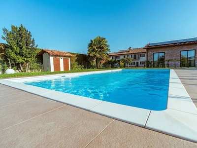 Residence “Corte Bellora” with the pool