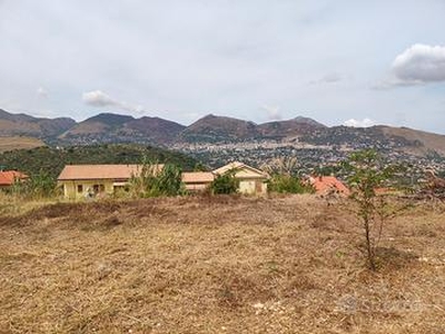 Villaciambra,PA, terreno per villa vista PA,mq9000