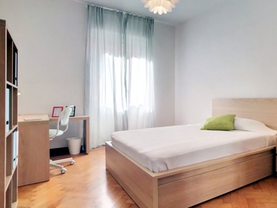 Luminosa camera in appartamento con 3 camere da letto a Città Studi, Milano