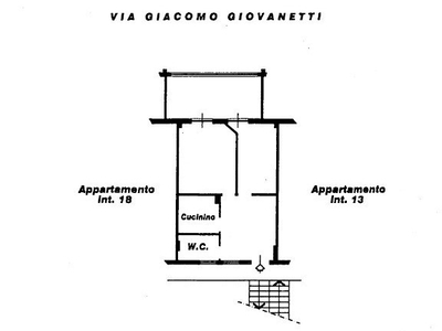 Appartamento in Vendita a Genova, zona Sampierdarena, 15'000€, 58 m²