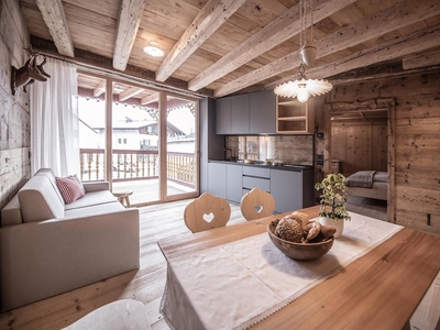 Appartamento 'Ciasa Somuer - Sorà' con vista sulle montagne, balcone e Wi-Fi