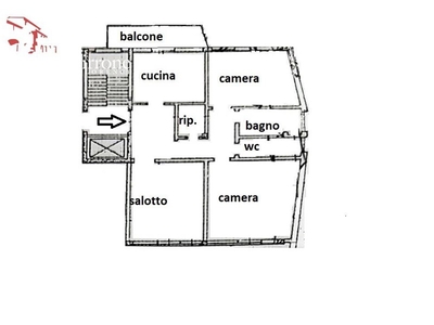 Quadrilocale in Vendita a Firenze, zona Porta a Prato, 335'000€, 110 m²