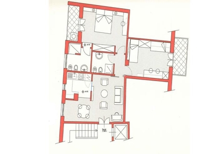 Trilocale in vendita a Roma, Zona Alberone