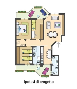 Appartamento di lusso di 130 m² in vendita Via Francesco Primaticcio, 98, Milano, Lombardia