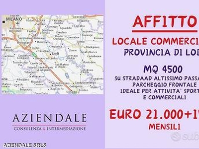 Llocale commerciale mq 4500 in provincia di lodi