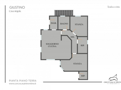 casa in vendita a Giustino