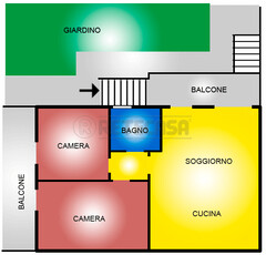 Trilocale in vendita a Casciana Terme Lari