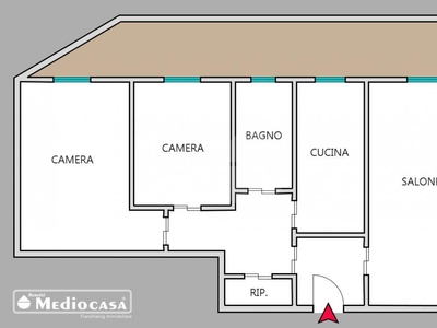 Appartamento in vendita a Roma Cinecitta' Est
