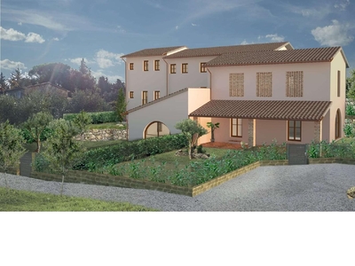 Casa indipendente con giardino a Gambassi Terme