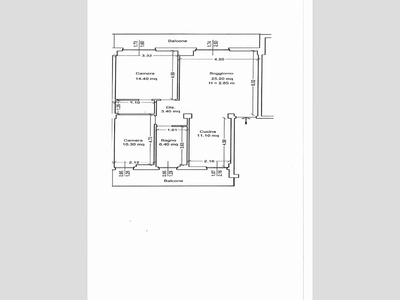 Quadrilocale in Vendita a Grosseto, 205'000€, 90 m²